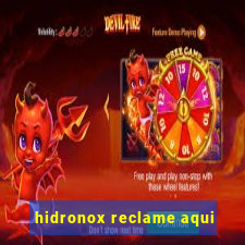 hidronox reclame aqui